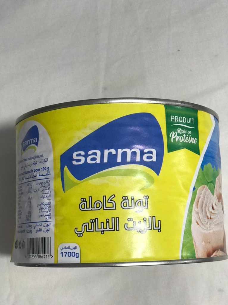 THON SARMA 1,700 KG